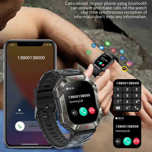 Men Smart Watch  GPS Water proof